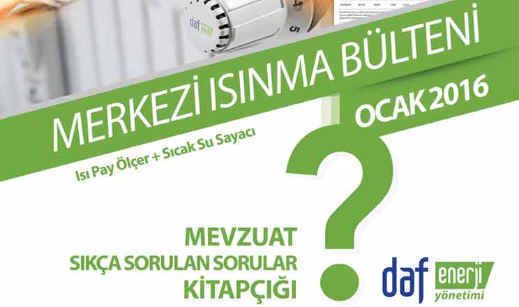 DAF Merkezi Isınma Bülteni